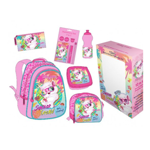 ست 12 در 1 کوله پشتی 46 سانتی LuLu Caty مدل Promotion Items 12 in 1 - LuLu Caty